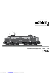 Marklin 37126 Bedienungsanleitung