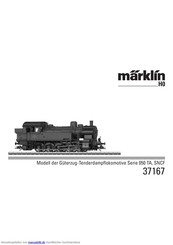 Marklin 37167 Bedienungsanleitung