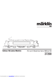 Marklin 37268 Bedienungsanleitung