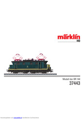 Marklin 37443 Bedienungsanleitung
