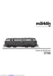 Marklin 37766 Bedienungsanleitung