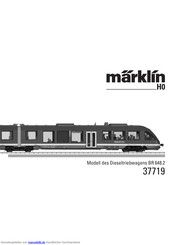 Marklin 37719 Bedienungsanleitung