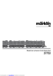 Marklin 37753 Bedienungsanleitung