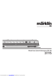 Marklin 37775 Bedienungsanleitung