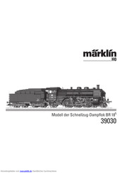 Marklin 39030 Bedienungsanleitung