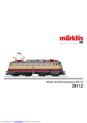 Marklin 39112 Bedienungsanleitung