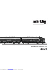 Marklin 39620 Bedienungsanleitung