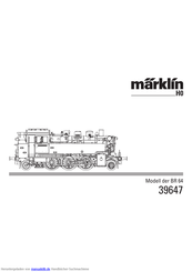 Marklin 39647 Bedienungsanleitung