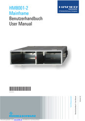 Hameg HM8001-2 Benutzerhandbuch