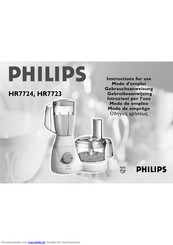 Philips HR7724 Gebrauchsanweisung
