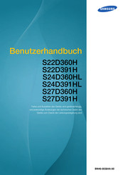 Samsung S22D391H Benutzerhandbuch