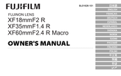 Fujifilm XF35mmF1.4 R Bedienungsanleitung
