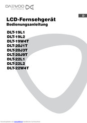 Daewoo DLT-22L2 Bedienungsanleitung