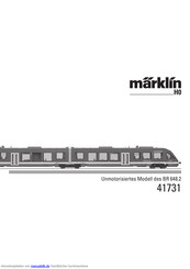 Marklin 41731 Bedienungsanleitung