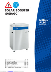 Nilfisk-ALTO Solar Booster G Bedienungsanleitung