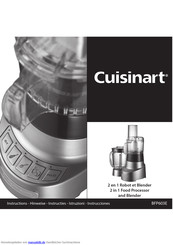 Cuisinart BFP603E Gebrauchsanweisung