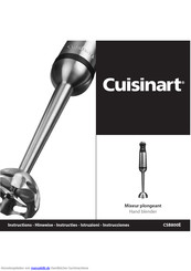 Cuisinart CSB800E Gebrauchsanweisung