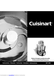 Cuisinart MP14NE Gebrauchsanweisung
