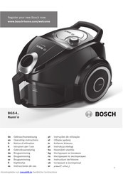 Bosch BGS41267 Gebrauchsanweisung