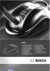 Bosch bsg8 Serie Gebrauchsanweisung