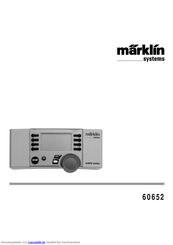 Marklin 60652 Bedienungsanleitung