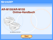 Sharp AR-M155 Online-Handbuch