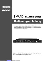 Roland S-MADI Bedienungsanleitung