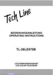 TechLine TL-26LE970B Bedienungsanleitung