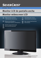 Silvercrest LCD 24-9 Wide Bedienungsanleitung