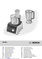 Bosch MCM6-Serie Gebrauchsanleitung