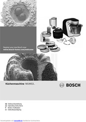Bosch MUM53-Serie Gebrauchsanleitung