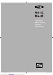 Me ADV-110.1 Betriebsanleitung