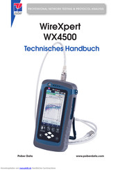 Psiber Data Systems WireXpert WX4500 Technisches Handbuch
