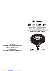 Maxview MXL001 Installation & Benutzeranleitung