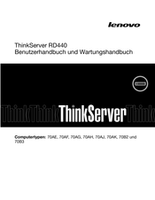 Lenovo RD440 Benutzerhandbuch Und Wartungshandbuch