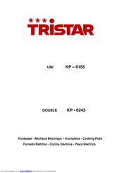 Tristar KP-6183 Gebrauchsanleitung