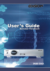 Edision 2620 CXCI Benutzerhandbuch