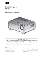3M DX70i Benutzerhandbuch