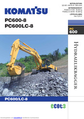 Komatsu PC600LC-8 Handbuch