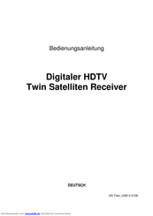Megasat HD440 Bedienungsanleitung