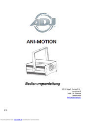 ADJ Ani-Motion Bedienungsanleitung