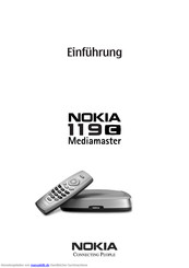 Nokia 119C Mediamaster Bedienungsanleitung
