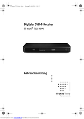 TechnoTrend Görler TT-micro T330 HDMI Gebrauchsanleitung