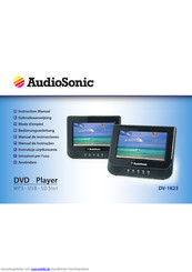 Audiosonic DV-1823 Bedienungsanleitung