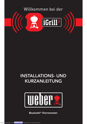 Weber iGrill 3 Installationsanleitung