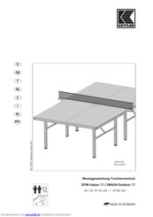 Kettler 07140-650 SPIN Indoor 11 Montageanleitung