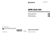 Sony GPS-CS1KASP Bedienungsanleitung