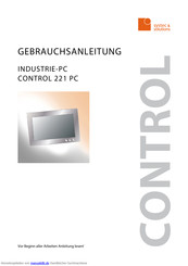 Systec & Solutions CONTROL 221 PC Gebrauchsanweisung