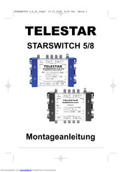 Telestar STARSWITCH 8 Montageanleitung