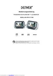 Denver MTW-737 TWIN Bedienungsanleitung